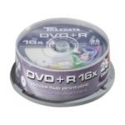 Medij DVD+R TRAXDATA 16x, 4.7GB, spindle 25 komada   - Mediji