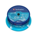 Medij CD-R VERBATIM 43432, 80min, 52x, spindle 25 komada