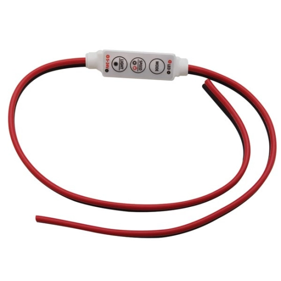 Regulator intenziteta za jednobojnu LED traku, mini izvedba Regulator intenziteta za jednobojnu LED traku, mini izvedba