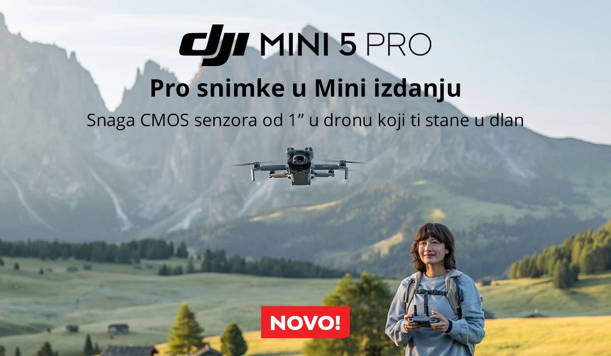 Stigao je novi DJI Mini 5 Pro!