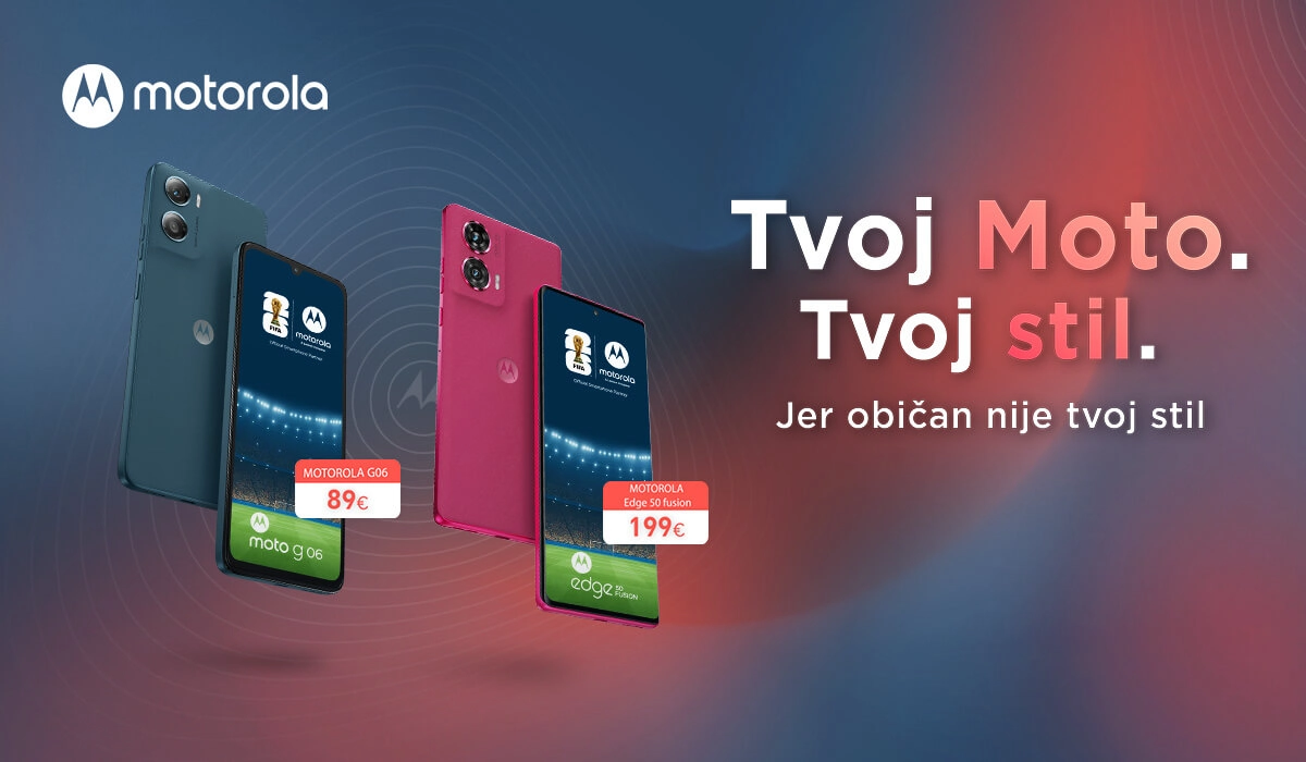 Novi pogled na svaki dan uz Motorolu!
