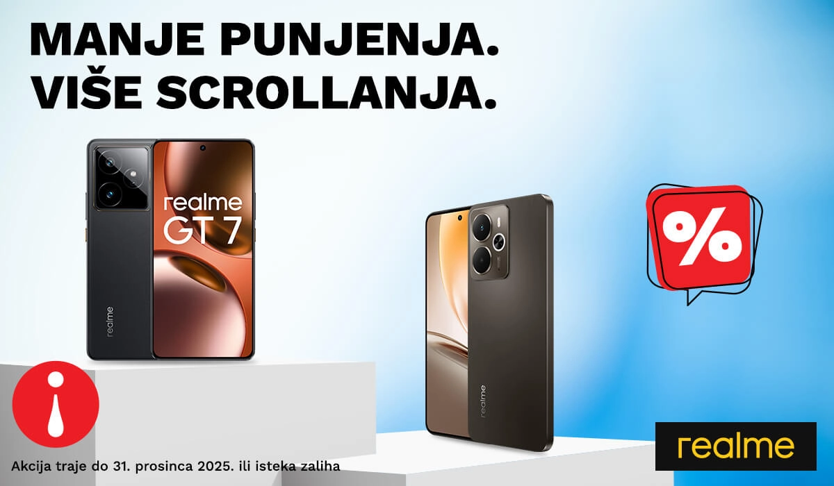 Realme prosinac u Chipoteci: pametni mobiteli za svaku priču!