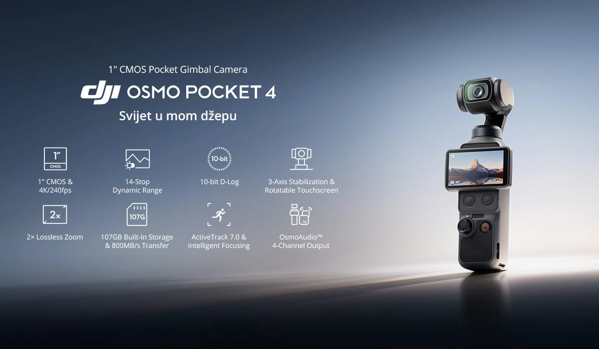 Stigao je DJI Osmo Pocket 4