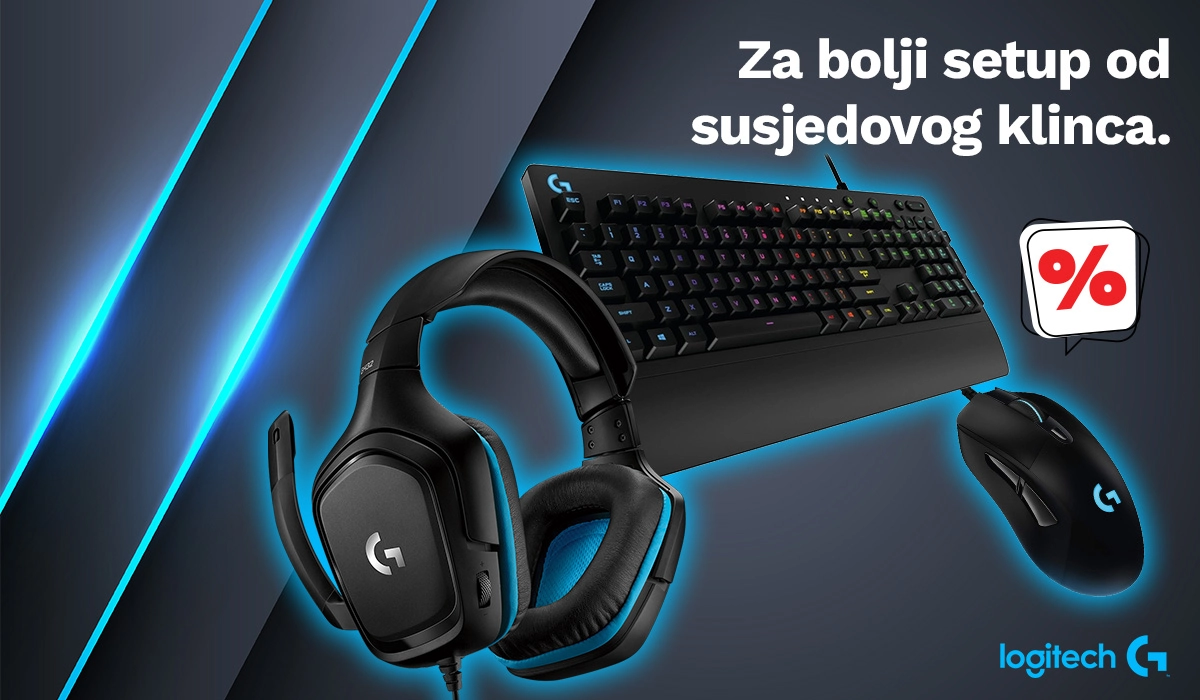Level up uz Logitech na akciji!