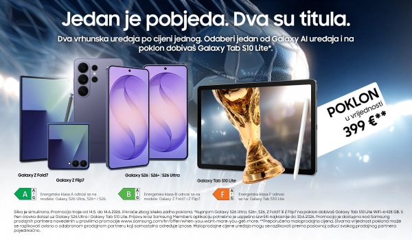  Kupi novi Galaxy uređaj i preuzmi Galaxy Tab S10 Lite na poklon!