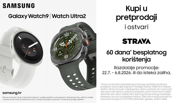 Prednaruči novi Samsung Galaxy Watch Ultra2 i Galaxy Watch9!