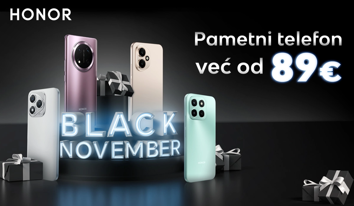 Black November u Chipoteci: Honor mobiteli već od 89€